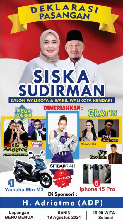 DEKLARASI PASANGAN SISKA SUDIRMAN - Siti Badriah & Duo Anggrek