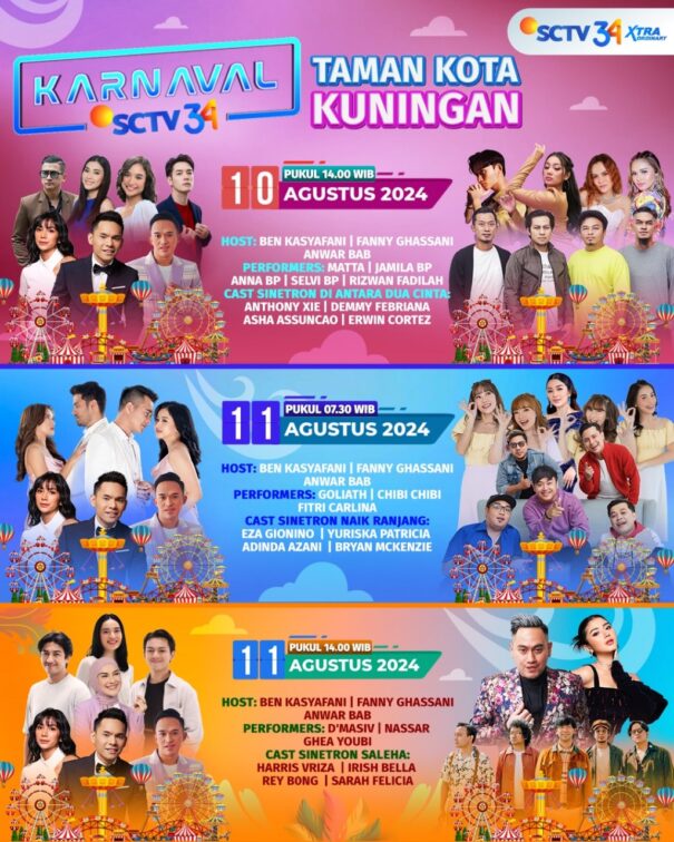 KARNAVAL SCTV TAMAN KOTA KUNINGAN - Fitri Carlina